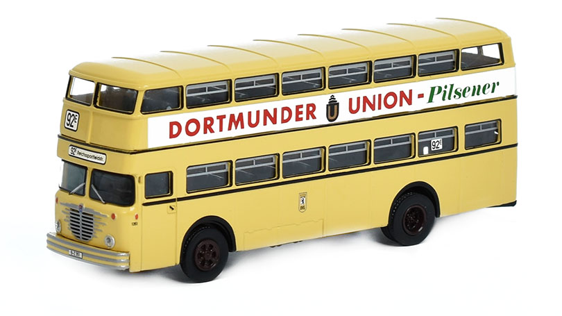 Bussing D2U Dortmunder Union Pilsener 1:87 - Brekina