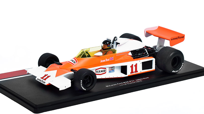 McLaren M23 #11 1st GP France 1976 James Hunt 1:18 - MCG