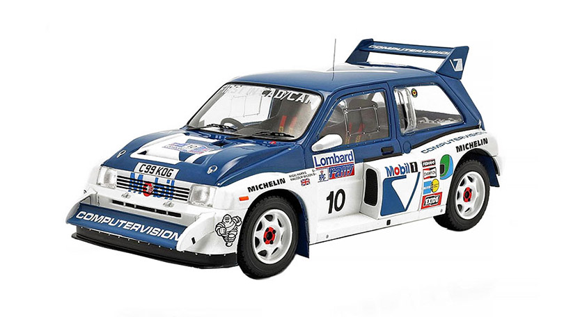 MG Metro 6R4 #10 RAC Rally 1986 Wilson / Harris 1:18 - IXO Models