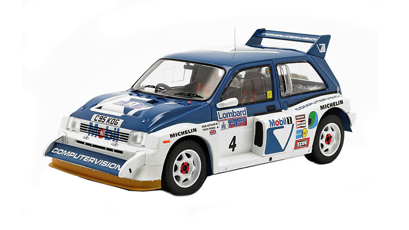 MG Metro 6R4 #4 RAC Rally 1986 T. Pond 1:18 - IXO Models