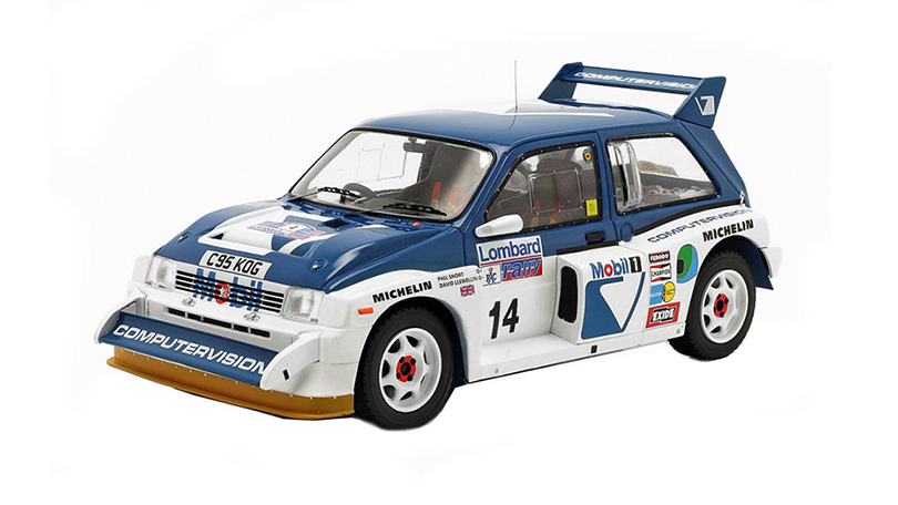 MG Metro 6R4 #14 RAC Rally 1986 D. Llewellin 1:18 - IXO Models