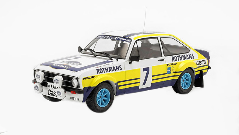 Ford Escort MK II RS 1800 #7 Rally Acropolis 1979 Clark / Porter 1:18 IXO Models