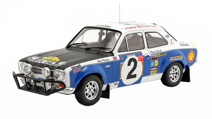 Ford Escort MKI RS1600 #2 Rally Safari 1973 Clark / Porter 1:18 IXO Models