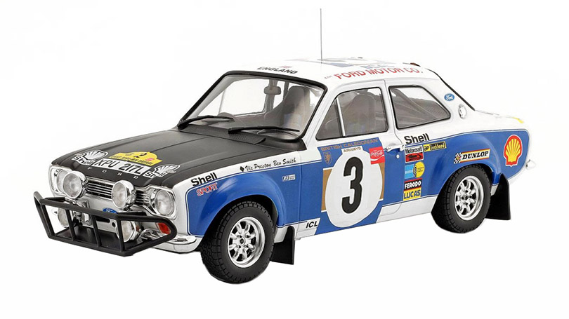 Ford Escort MKI RS1600 #3 Rally Safari 1973 Preston / Smith 1:18 IXO Models