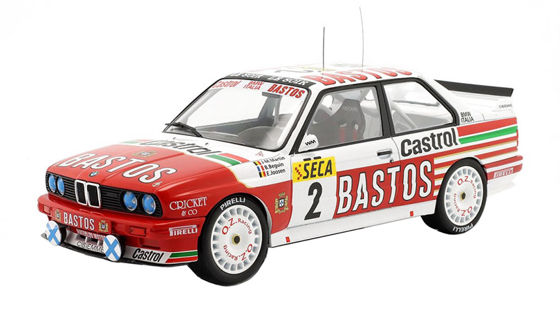 BMW M3 E30 #2 24h Spa 1991 Joosen / Martin / Beguin 1:18 - IXO Models