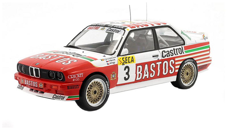 BMW M3 E30 #3 24h Spa 1991 De Liedekerke / Enge / Bervid 1:18 - IXO Models