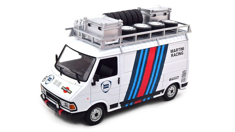 Fiat 242 Van Rallye Assistance Martini Racing 1986 1:18 - IXO Models