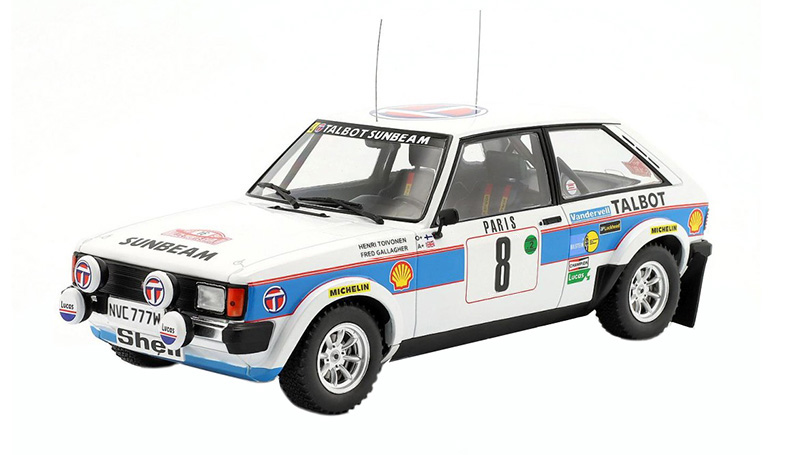 Talbot Sunbeam Lotus #8 Rally Monte Carlo 1981 H.Toivonen 1:18 - IXO Models