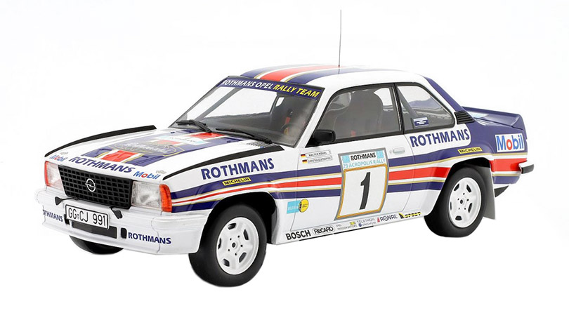 Opel Ascona B 400 #1 Rally Acropolis Rothmans 1982 W.Rohrl 1:18 IXO Models