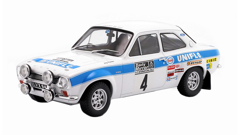 Ford Escort MK I RS 1600 #4 RAC Rally R.Clark/T.Mason 1:18 - IXO Models