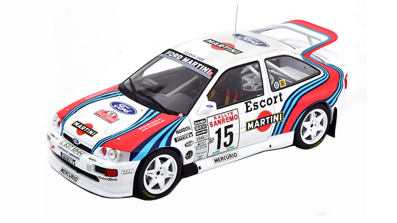 Ford Escort RS Cosworth Martini #15 Rally San Remo 1994 1:18 - IXO Models