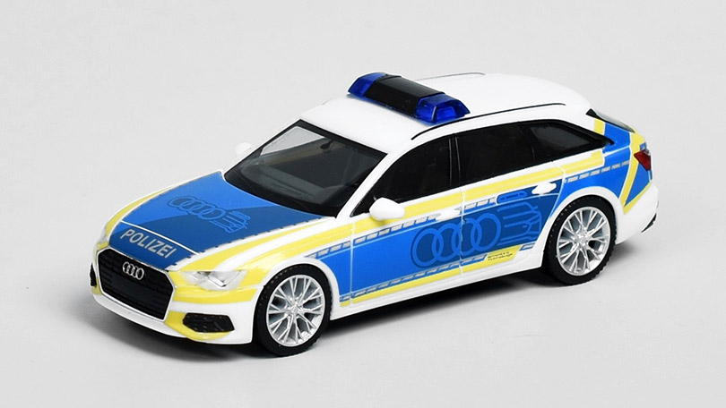 Audi A6 Avant Polizei 1:87 - Herpa