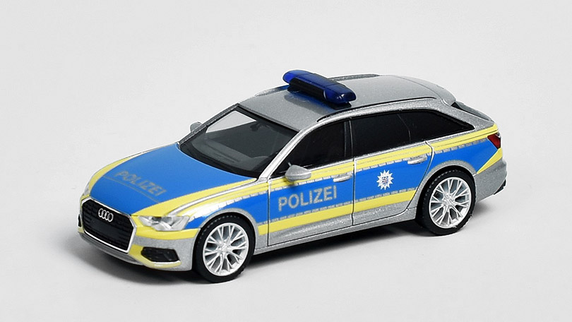 Audi A6 Avant Polizei 1:87 - Herpa