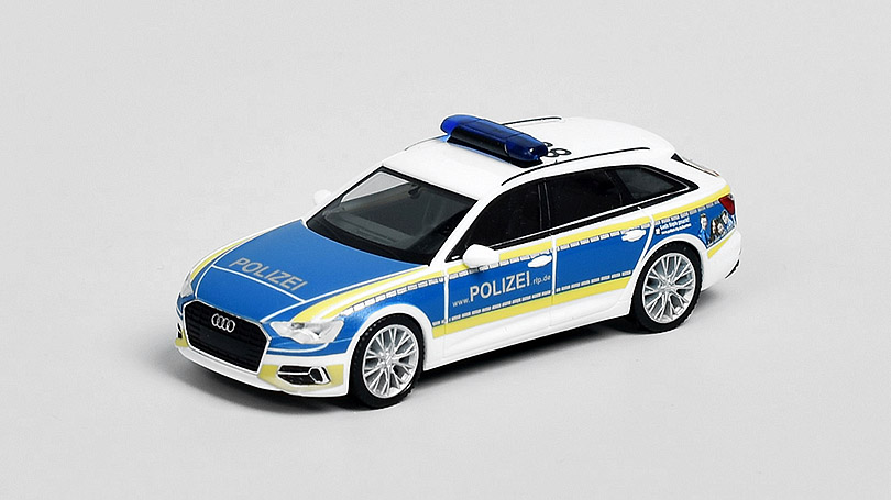 Audi A6 Avant Polizei 1:87 - Herpa