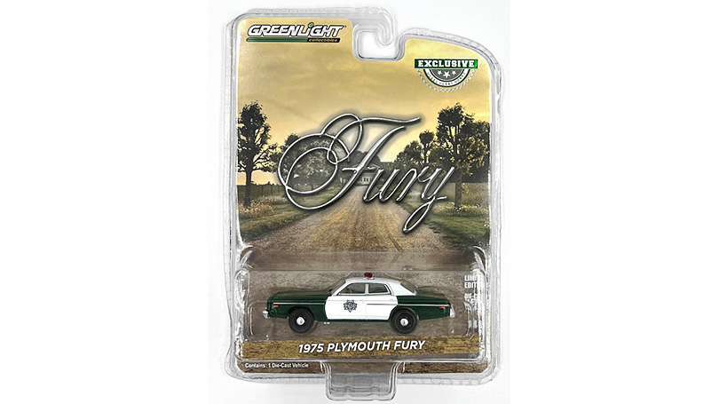 Plymouth Fury 1975 Police 1:64 - GreenLight