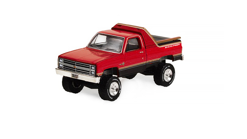 Chevrolet K-10 Scottsdale 4x4 1984 1:64 - GreenLight