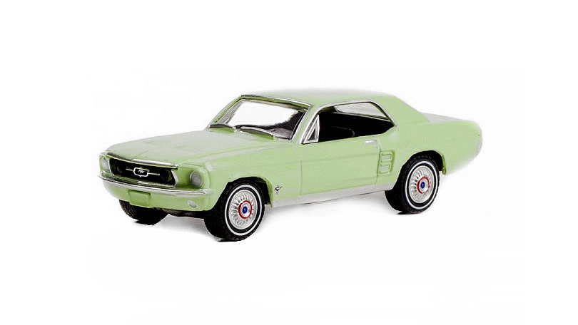 Ford Mustang Coupe 1967 1:64 - GreenLight