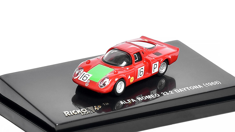 Alfa Romeo 33.2 Daytona #16 1968 Giunti / Galli 1:87 - Ricko