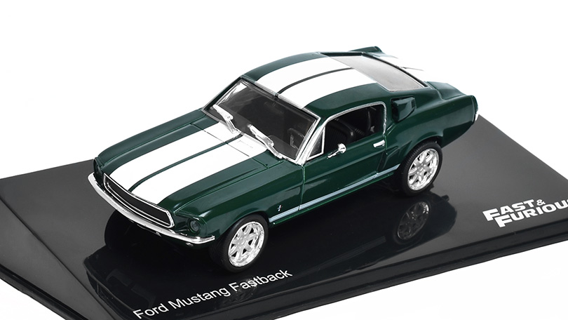 Ford Mustang Fastback Fast & Furious - 1:43 DeAgostini časopis s modelem