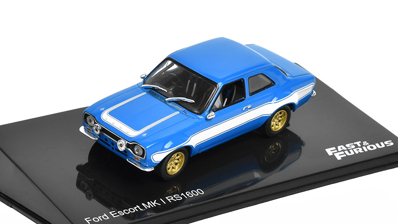 Ford Escort MK I RS1600 Fast & Furious - 1:43 DeAgostini časopis s modelem