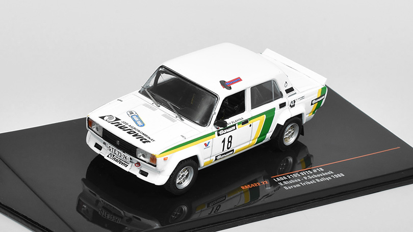 Lada 2105 VFTS #18 Barum Tríbeč Rallye 1988 Blahna / Schovánek 1:43 IXO Models