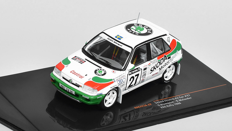 Škoda Felicia Kit Car #27 RAC Rally 1996 Blomqvist / Melander 1:43 - IXO Models 