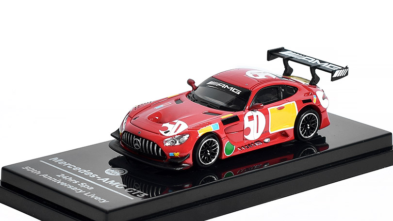 Mercedes AMG GT3 Evo #50 2022 24H Spa 1:64 - PARAGON Models