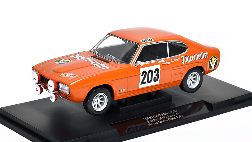 Ford Capri MK1 2600 GT #203 Monte-Carlo 1973 1:18 - MCG