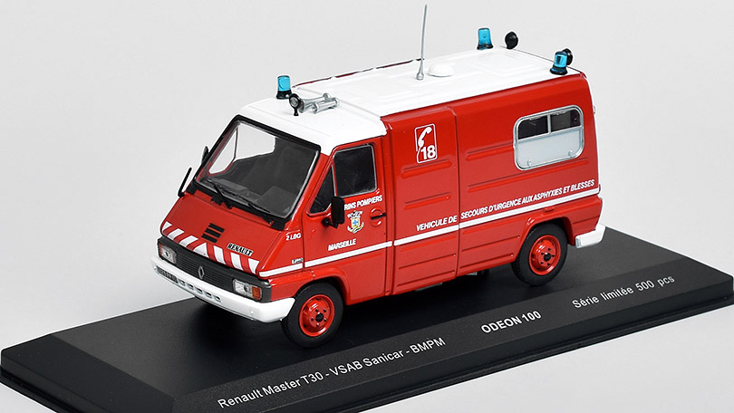 Renault Master T30 VSAB Ambulance 1:43 - ODEON