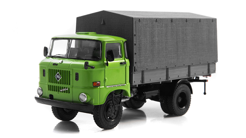 IFA W50L s plachtou 1:43 - SSM