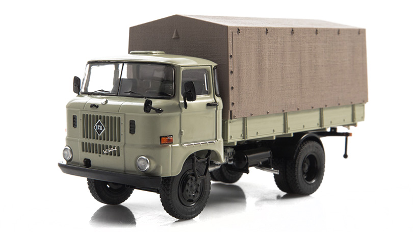 IFA W50L s plachtou 1:43 - SSM