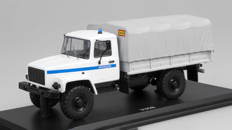 GAZ-3308 4x4 Policie 1:43 - SSM