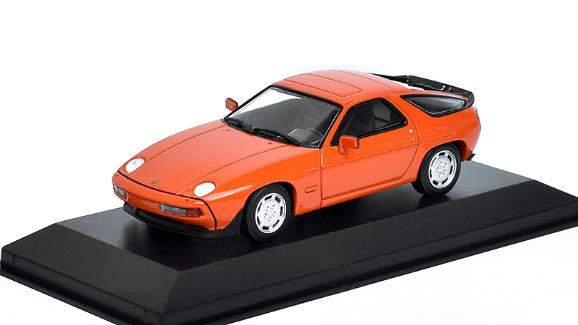 Porsche 928S 1979 oranžový 1:43 - Minichamps 