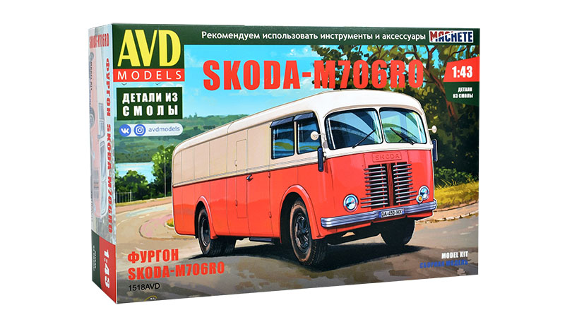 Škoda 706 RO 1:43 - AVD