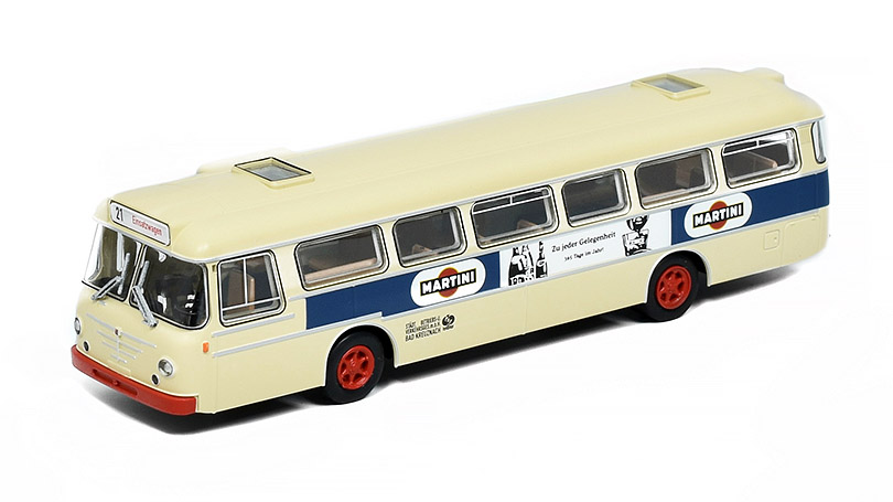 Bussing Senator 12D Bad Kreuznach - Martini 1:87 - Brekina