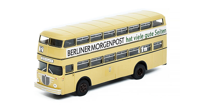 Bussing D2U Berliner Morgenpost 1:87 - Brekina