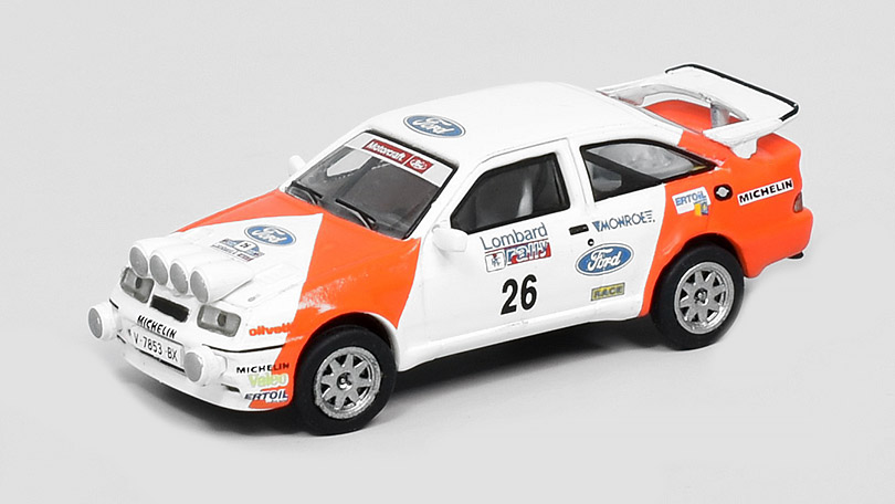 Ford Sierra RS Cosworth #26 Rally " Lombard " 1987 1:87 - Brekina