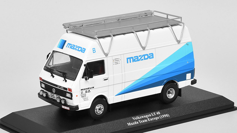 Volkswagen LT40 Mazda Team Europe 1:43 - DeAgostini časopis s modelem