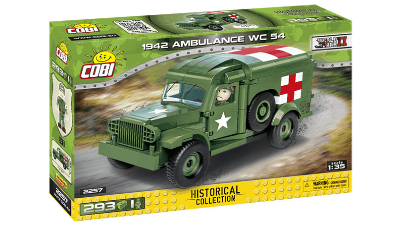 WC 54 1942 Americká polní ambulance - stavebnice 1:35 - COBI