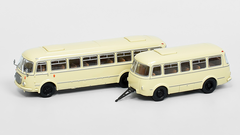 JZS Jelcz 043 s přívěsem P-01 1:87 - Brekina