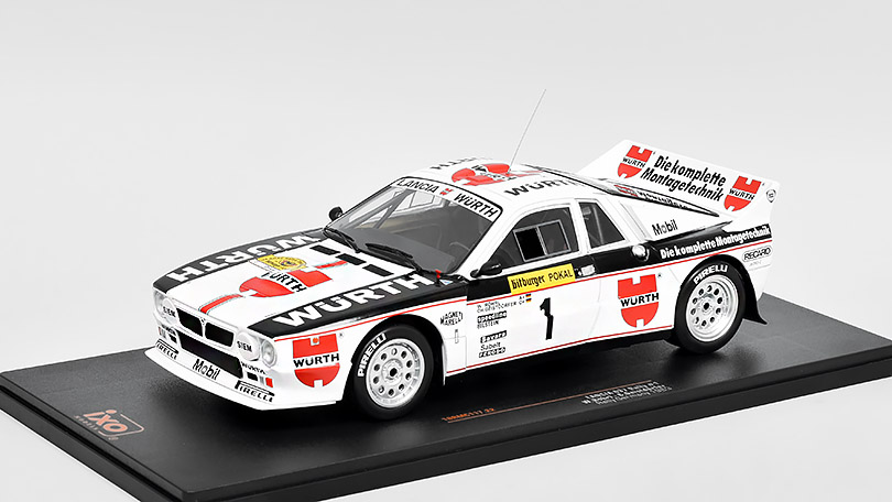 Lancia 037 Rally #1 Rally Germany 1983 Rohrl / Geistdorfer 1:18 - IXO Models