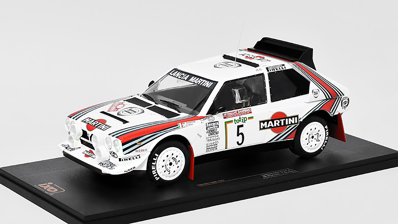 Lancia Delta S4 #5 Rally San Remo 1986 Biasion / Siviero 1:18 - IXO Models