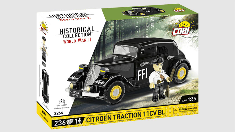 Citroen Traction 11CV BL FFI - stavebnice 1:35 - COBI