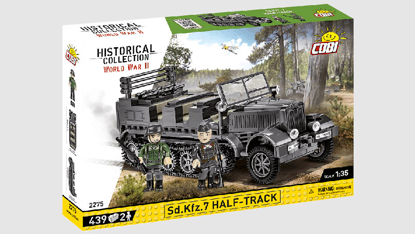 Sd.Kfz.7 Německé polopásové vozidlo - stavebnice 1:35 - COBI