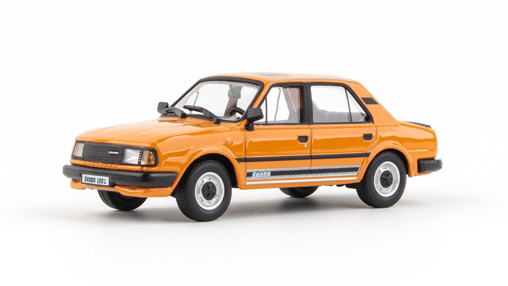 Škoda 120L 1984 Zlatý Okr 1:43 - Abrex