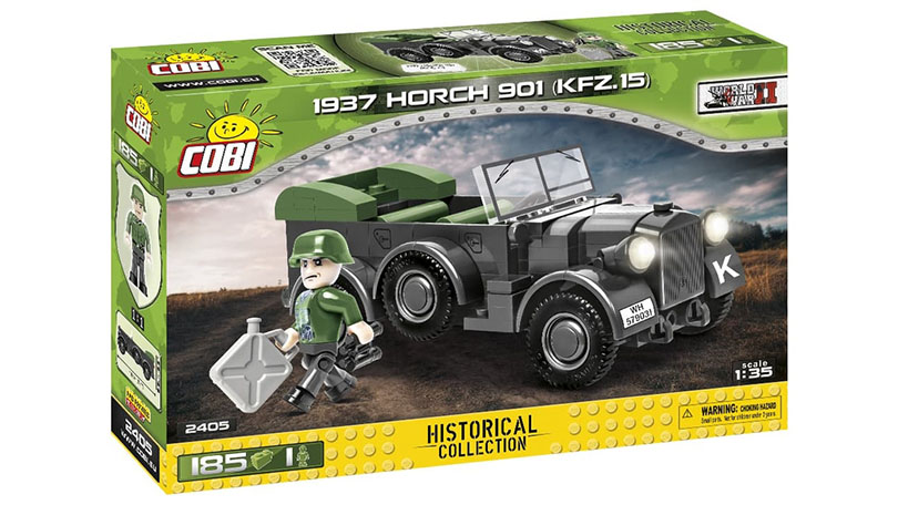 Horch 901 KFZ.15 1937 Německé terénní vozidlo - stavebnice 1:35 - COBI