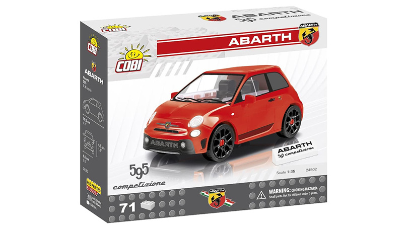 Fiat Abarth 595 - stavebnice 1:35 - COBI