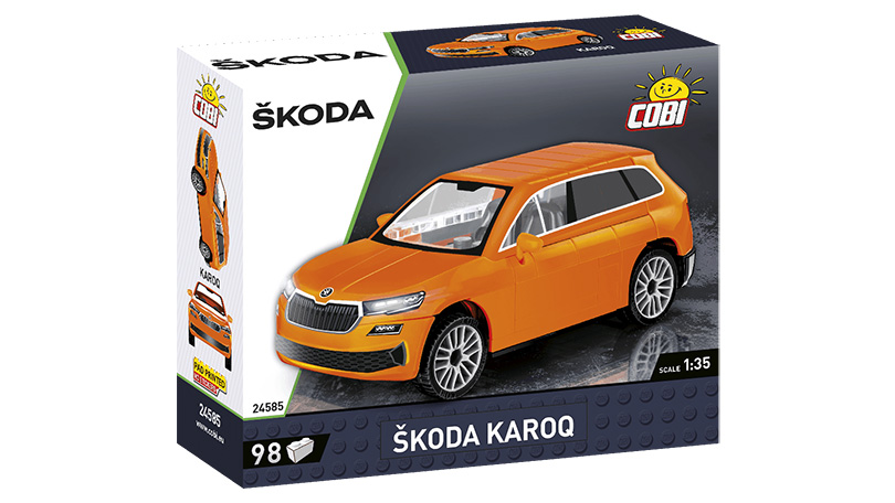 Škoda Karoq - stavebnice 1:35 - COBI