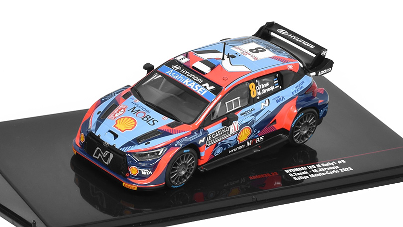 Hyundai i20 N Rally1 #8 Rallye Monte-Carlo 2022 Tanak 1:43 - IXO Models 