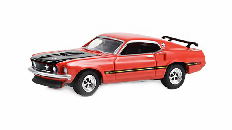 Ford Mustang Custom Fastback 1969 1:64 - GreenLight